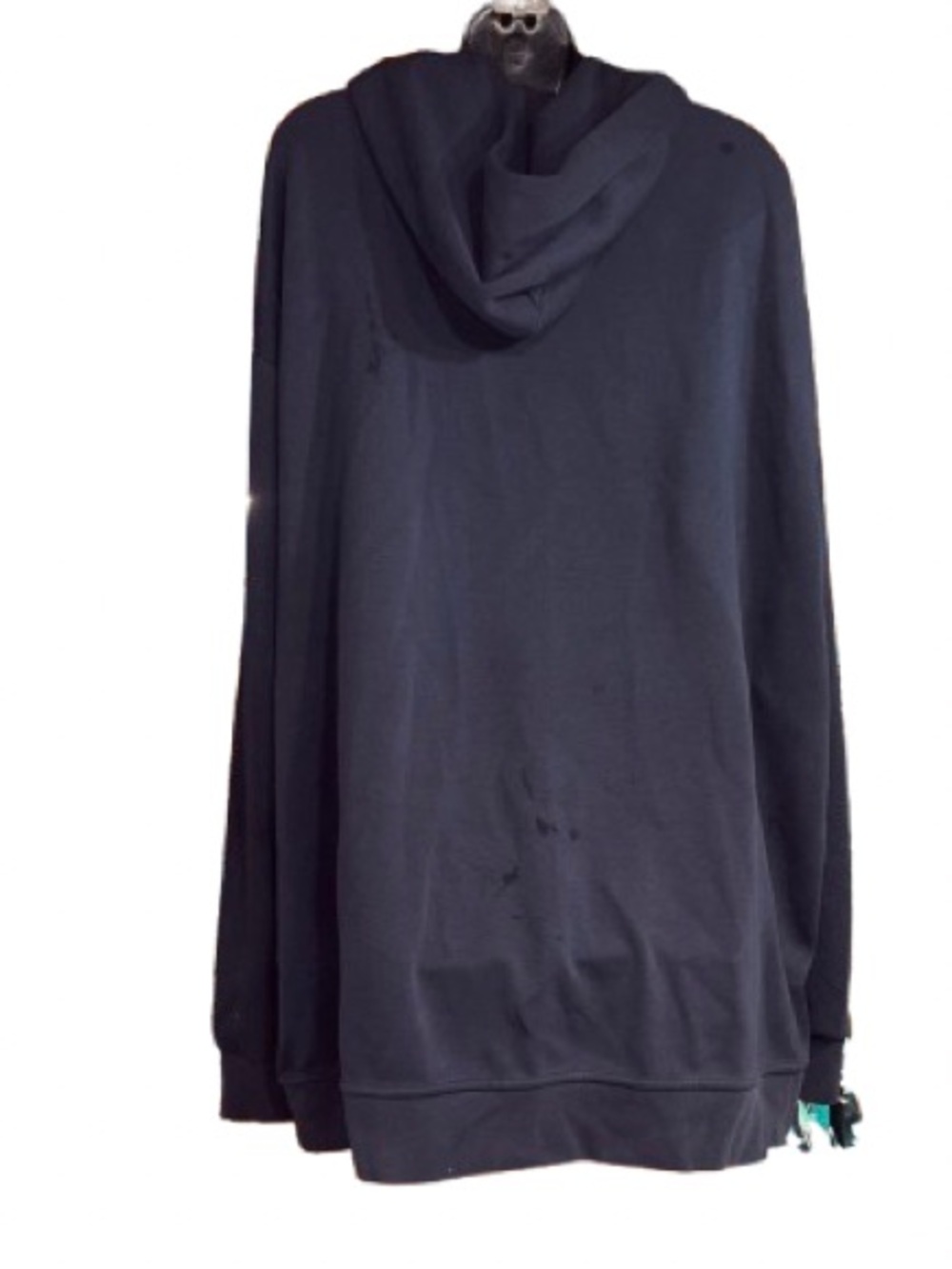Ralph Lauren Double Knit Navy Blue Hooded jacket 3x - Picture 5 of 9
